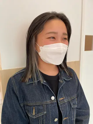 ミディアム 💗モデルカット 募集中のヘアスタイル