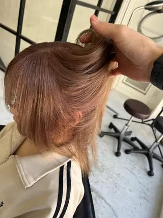 ショート カラー Maison Halu YUKIのヘアスタイル