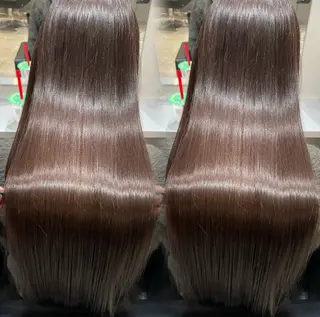 ロング カラー 透明感×髪質改善× エクステそうまのヘアスタイル