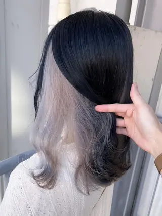 カラー ハイトーン 横浜💞ミオのヘアスタイル