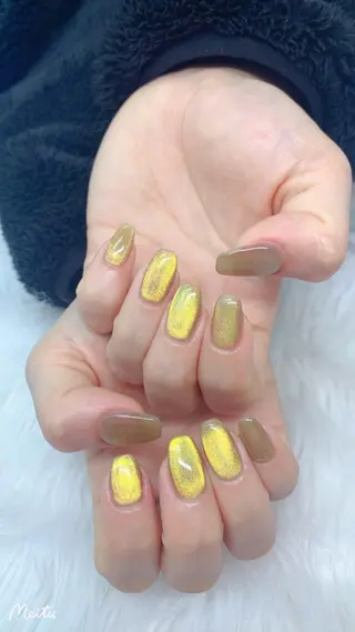 ネイル 🦋ネイルサロン ブラン🌈ゆりのネイルデザイン