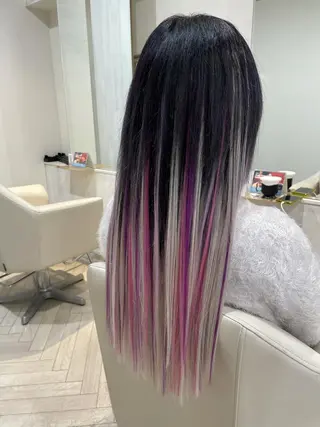 ロング 松永 夏のヘアスタイル