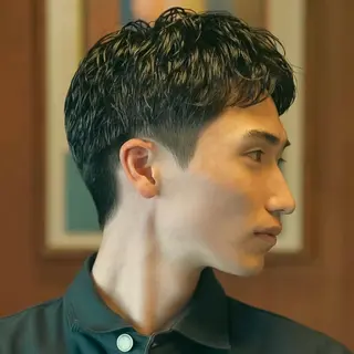 メンズ メンズカット|パーマ 💇🏻武藤龍之介のヘアスタイル