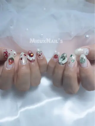 ネイル Miyu❤️‍🔥 Mieuxnailsのネイルデザイン