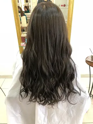 ロング カラー 縮毛矯正⭐️ TAKAHIROのヘアスタイル