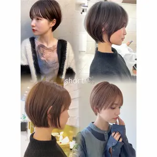 ショート rina/ レディースカットのヘアスタイル