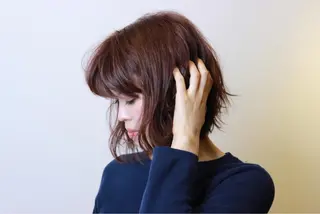 カラー 平尾駅直結/徒歩0分 イノセントヘアのヘアスタイル
