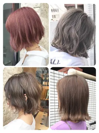 ミディアム カラー パーマ ヘアアレンジ メンズ キッズ ネイル マツエク・マツパ パーソナルカラー☆ 永尾拓也のヘアスタイル