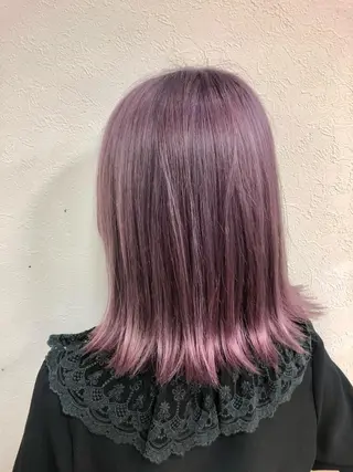 カラー ダブルスキルエクステ /羽エクステ白石宇由のヘアスタイル
