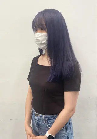 ロング カラー パーマ ヘアアレンジ メンズ キッズ ネイル マツエク・マツパ アイブロウ ブリーチ　ハイトーン 特化🌈フジタハルキのヘアスタイル