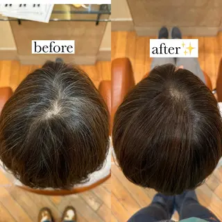 カラー 北島 菜々美のヘアスタイル