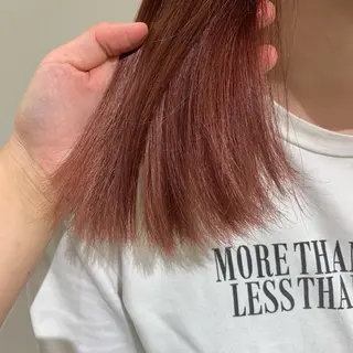 セミロング デジタルパーマ🫧 韓国風ヘア🫧サクラのヘアスタイル