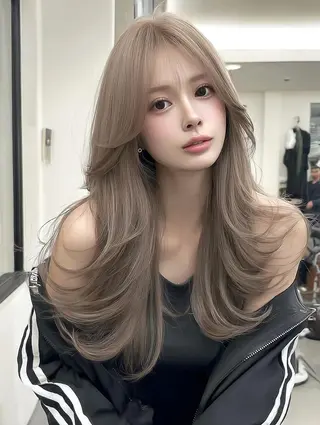 ロング 周防 頼翔のヘアスタイル