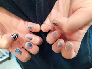 ネイル 鐙 桃華のネイルデザイン