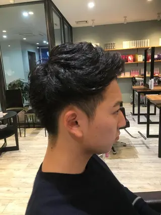 ショート カラー パーマ ヘアアレンジ メンズ キッズ ネイル マツエク・マツパ EnBlesS西宮 マンツーマン神道有基のヘアスタイル