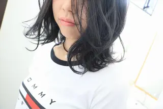 セミロング soins de MaLilyのヘアスタイル