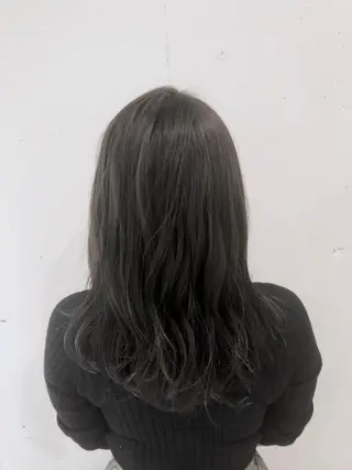 ミディアム カラー パーマ ヘアアレンジ 【ツヤ髪美容師】 ツダケイスケのヘアスタイル