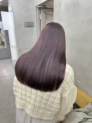 ミディアム カラー 似合わせカット✂︎ りょお🫧のヘアスタイル