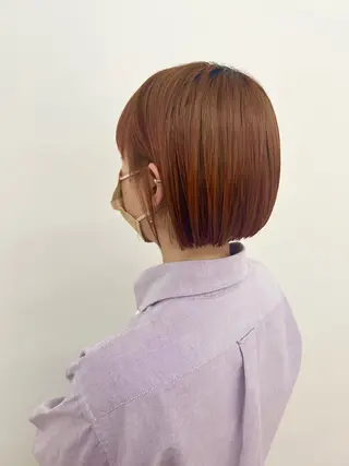 ショート 髪質改善/艶カラー /レイヤーカット💛のヘアスタイル