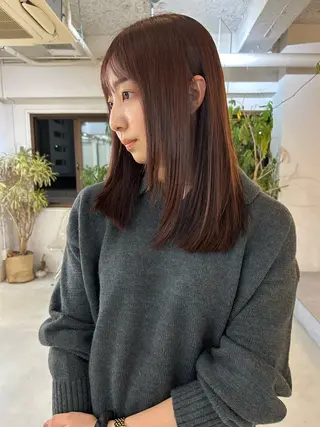 カラー 心斎橋/ボブカット /りくのヘアスタイル