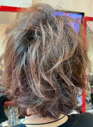 ショート パーマ メンズ タカダ ユウキのヘアスタイル