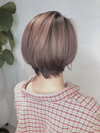ショート ショート・ウルフ✂︎ 安住有咲子のヘアスタイル