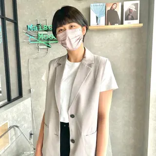 ショート 河原 亮のヘアスタイル