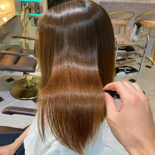 セミロング 梅田中崎町髪質改善 /オキヒロト/エコルのヘアスタイル