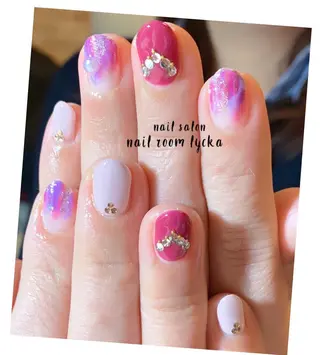 ネイル ﾈｲﾙﾙｰﾑﾘｯｶ 𝐦𝐚𝐲𝐮のネイルデザイン