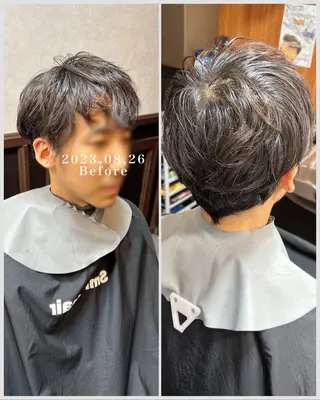 メンズ 深野 茜のヘアスタイル