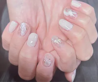 ネイル Horie 雪のネイルデザイン