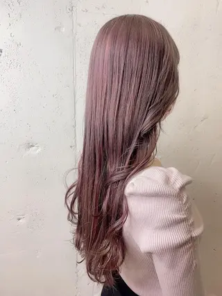 ロング 韓国ヘア🇰🇷🎀 みきのヘアスタイル