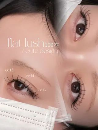 マツエク・マツパ ANY 🩶 Nanakoのマツエク・マツパデザイン