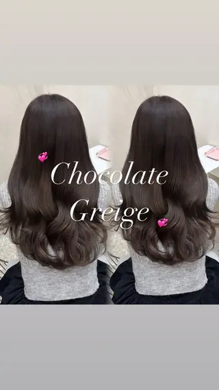ロング カラー yurina🩰新宿 艶カラー・アレンジのヘアスタイル