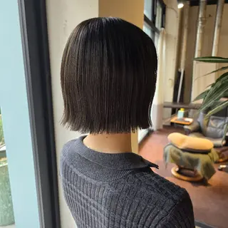 カラー ショート ハヤシ マユ ✂ 府中美容室のヘアスタイル