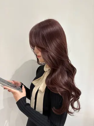 ロング カラー 中韓style 💄🤍愛子🇨🇳のヘアスタイル