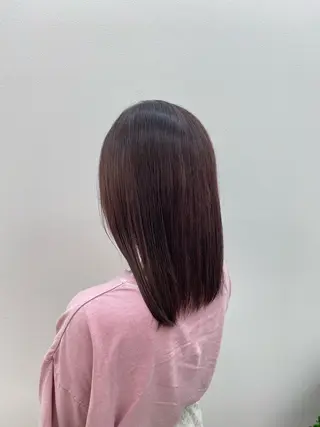 ミディアム 小川 凜華のヘアスタイル