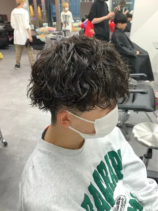 ショート パーマ メンズ お悩み解消✨/ メンズパーマ✨/直樹のヘアスタイル
