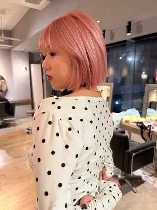 カラー 🎀西川芽依/ 暖色カラー🎀のヘアスタイル