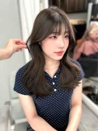 セミロング カラー 💘大人可愛く💘 Natsuki❥❥❥のヘアスタイル