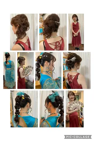 ヘアアレンジ 池谷 久美子のヘアスタイル