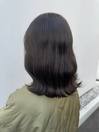 セミロング 🧸似合わせデザイン ほそいけいこ🧸のヘアスタイル