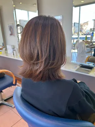 ミディアム カラー attrice 秋山梨紗のマツエク・マツパデザイン