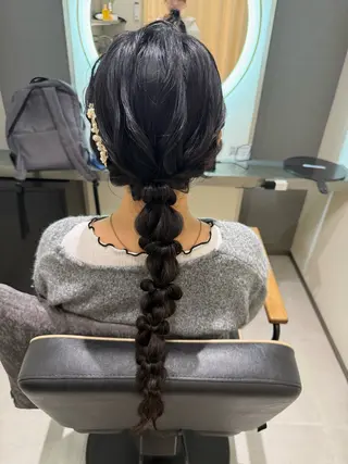 ヘアアレンジ 推し活・参列ヘア🎀 ヘアセット専門のヘアスタイル
