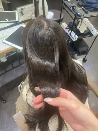 ロング カラー ヘアアレンジ 🍒ᩚ名駅/艶髪 縮毛矯正/あゆ🍒ᩚのヘアスタイル