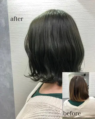 ミディアム 韓国ヘア🇰🇷 RYOTAのヘアスタイル