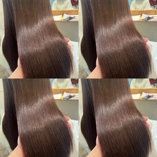 ロング カラー レイヤーカット/ 縮毛矯正🇰🇷早坂のヘアスタイル