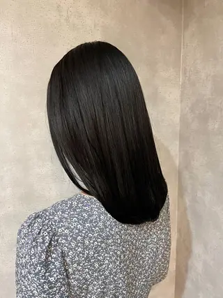 セミロング 栗本 博史のヘアスタイル
