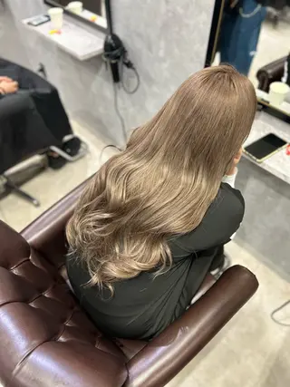 セミロング カラー 池袋/カラー特化🎨 ロング料金なし🩵のヘアスタイル