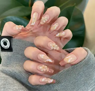 ネイル 波 なみのネイルデザイン